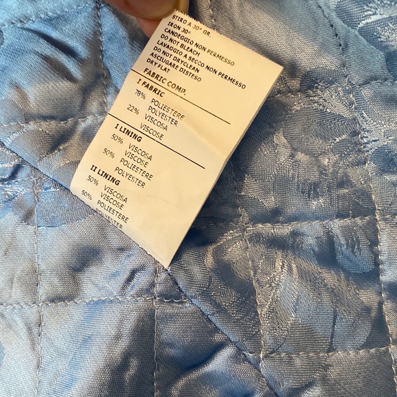 KIDS' QUILTED FELT VISCOSE BLEND COAT - Picture 8 of 8